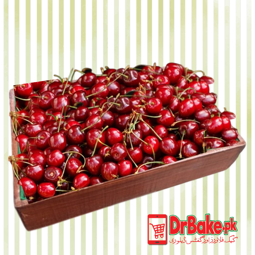 Fresh Cherry Wooden Tray