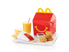 McDonald's Happy Meal 4 Pcs Chicken McNuggets