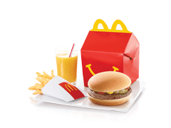 McDonald's Happy Meal Beef Burger