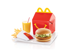 McDonald's Happy Meal Chicken Burger